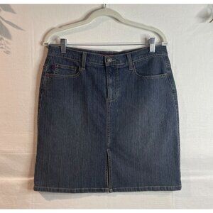 Z. Cavaricci Denim Skirt Size 10 Mid-Length